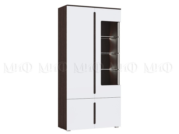 Шкаф со Световой Подсветкой Каролина МДФ (Ш-1000 х В-2060 х Г-424 мм)/Разные Цвета
